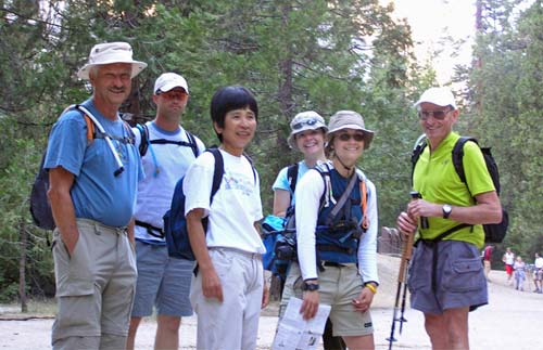 start of hike